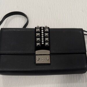 Valentino Black Studded Leather Bag